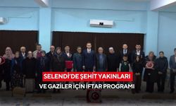 Selendi’de şehit yakınları ve gaziler için iftar programı