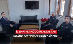 İl Emniyet Müdürü Aktaş’tan Selendi Kaymakamı Yıldız’a ziyaret