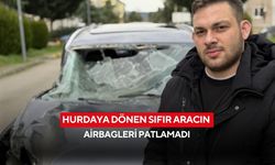 Sıfır araçla kaza geçiren sürücü hava yastığı arızası nedeniyle o firmaya dava açtı... “Bu kazada şans eseri kurtulduk”