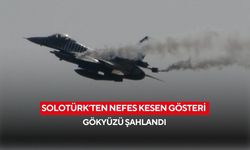 SOLOTÜRK’ten nefes kesen gösteri: Gökyüzü şahlandı