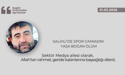 Salihli’de spor camiasını yasa boğan ölüm