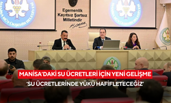 Manisa’daki su ücretleri için yeni gelişme… ‘Su ücretlerinde yükü hafifleteceğiz’