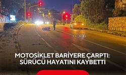 Motosiklet bariyere çarptı: 25 yaşındaki sürücü hayatını kaybetti