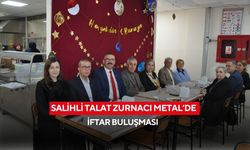 Salihli Talat Zurnacı METAL’de iftar buluşması