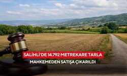 Salihli’de 14.792 metrekare tarla mahkemeden satışa çıkarıldı