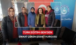 Manisa Türk Eğitim-Sen: Kadın Hayatın Kurucusudur, Şiddete Sessiz Kalmayacağız