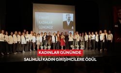 Kadınlar gününde Salihlili kadın girişimcilere ödül