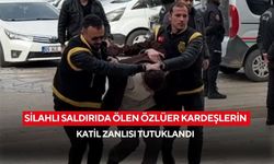 Silahlı saldırıda ölen Özlüer kardeşlerin katil zanlısı tutuklandı