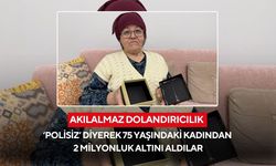 Akılalmaz dolandırıcılık: ‘Polisiz’ diyerek 75 yaşındaki kadından 2 milyonluk altını aldılar