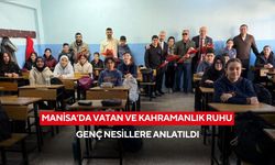 Manisa'da vatan ve kahramanlık ruhu genç nesillere anlatıldı