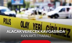 Alacak verecek kavgasında kan aktı