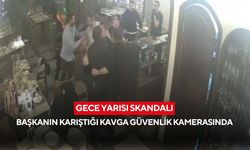 Yumruk attı, yere düştü, tekmelendi! Belediye başkanının kavga anı kamerada...