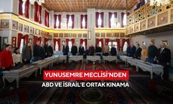 Yunusemre Meclisi’nden ABD ve İsrail’e ortak kınama