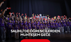 Salihli’de öğrencilerden muhteşem gece