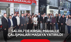 Salihli’de kırsal mahalle çalışmaları masaya yatırıldı