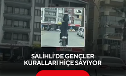 Salihli’de gençler kuralları hiçe sayıyor