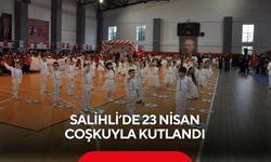 Salihli’de 23 Nisan coşkuyla kutlandı