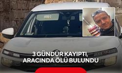 3 gündür kayıptı, aracında ölü bulundu