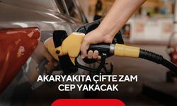 Akaryakıta çifte zam cep yakacak