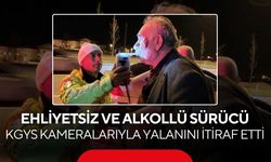 Alkollü ve ehliyetsiz sürücü motokuryeye çarptı, KGYS kameraları yalanı ortaya çıkardı...