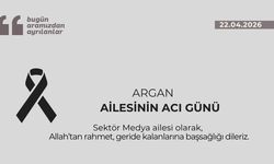 Argan ailesinin acı günü