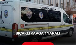 Bıçaklı kavga: 1 yaralı