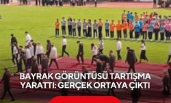 23 Nisan’daki bayrak görüntüsü tartışma yarattı: Gerçek ortaya çıktı