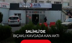 Salihli’de bıçaklı kavga: 1 yaralı