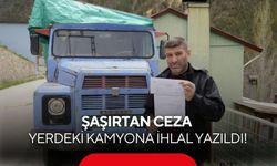 Şaşırtan ceza: 3 yıldır yatan kamyona köprü ihlali cezası!