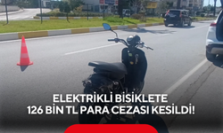 Cezalar cep yakıyor... Elektrikli bisiklete 126 bin TL para cezası kesildi!
