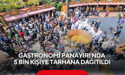 Gastronomi Panayırı’nda 5 bin kişiye tarhana dağıtıldı