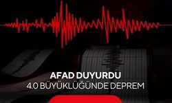 AFAD duyurdu: 4.0 büyüklüğündeki deprem Salihli'de de hissedildi