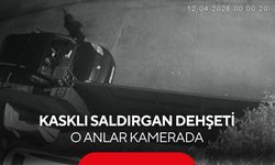 Kasklı saldırgan dehşeti: Müstakil eve tüfekle kurşun yağdırdı, o anlar kamerada