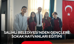 Salihli Belediyesi’nden gençlere sokak hayvanları eğitimi