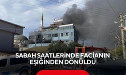 Fabrikada korkutan yangın! İlçeyi kaplayan duman panik yarattı...