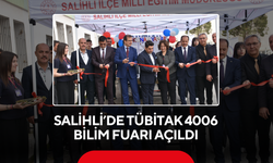 Salihli’de TÜBİTAK 4006 Bilim Fuarı açıldı