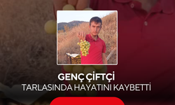 Genç çiftçi tarlasında hayatını kaybetti
