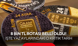 Gram altında 8 bin TL rotası belli oldu! İşte yaz aylarındaki o kritik tarih