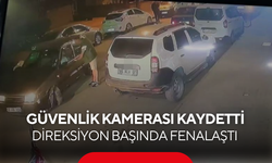 Güvenlik kamerası kaydetti! Direksiyon başında kalp krizi geçirdi