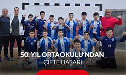 50. Yıl Ortaokulu’ndan çifte başarı