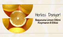 Herkes Deniyor! Başucuna Limon Dilimi Koymanın 8 Etkisi