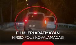 Filmleri aratmayan hırsız-polis kovalamacası