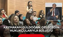 Salihli Kaymakamı Güldoğan, geleceğin hukukçularıyla buluştu