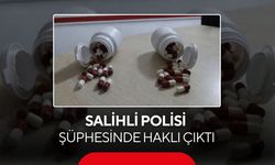 Salihli’de şüphe üzerine durduruldular: Üzerlerinden uyuşturucu hap çıktı