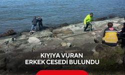 Kıyıya vuran erkek cesedi bulundu
