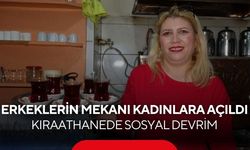 “Kadın kahveci olur mu?” Dedirten başarı! Okey masası artık herkesin...