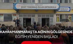 Kahramanmaraş’ta okul saldırısının ardından ders zili dualarla çaldı...