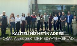 Kaliteli hizmetin adresi: Okan ailesi Sektör Medya’yı ağırladı