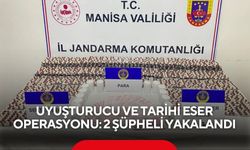 Uyuşturucu ve tarihi eser operasyonu: 2 şüpheli yakalandı