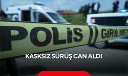 Kasksız motosiklet kullandı, kazada can verdi